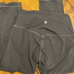 Lululemon Dark Gray Charcoal Align Leggings Size 4
